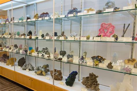 Mineral Museum On New Mexico Tech University Campus Displays Minerals