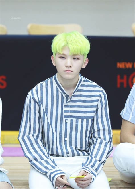 K Pop Times When Seventeen’s Woozi Showed That He Is A Master Of Different Hair Colours Iwmbuzz