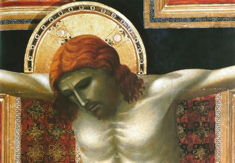 The Crucifix By Giotto Santa Maria Novella