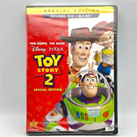 Toy Story 2 Dvd Blu Ray 2 Disc Set Special Edition Disney Pixar Fast