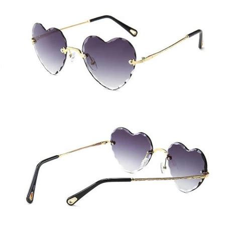 New Large Frame Trend Letter Sunglasses Personality Conjoined Watermark