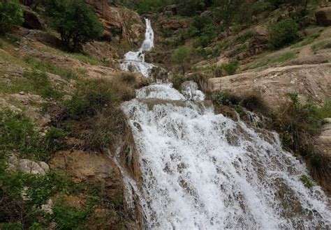Bisheh Waterfall One Of Major Attractions Of Irans Lorestan