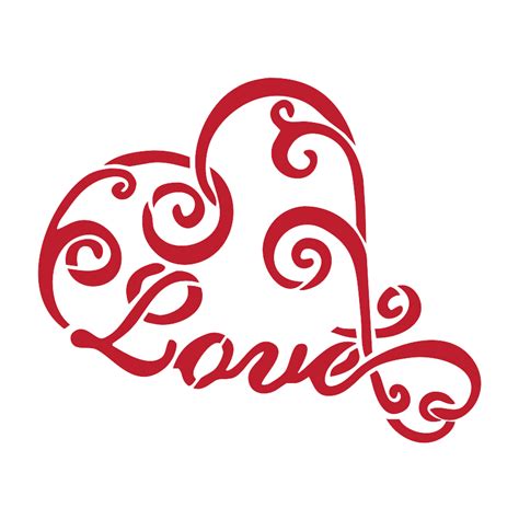 Love In A Heart Svg Love Heart Logo And Template 597242 Vector Art At