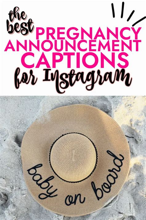 101 Instagram Pregnancy Announcement Captions