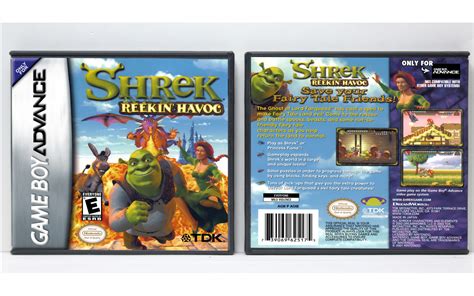 Gaming Relics Game Boy Advance Shrek Reekin Havoc