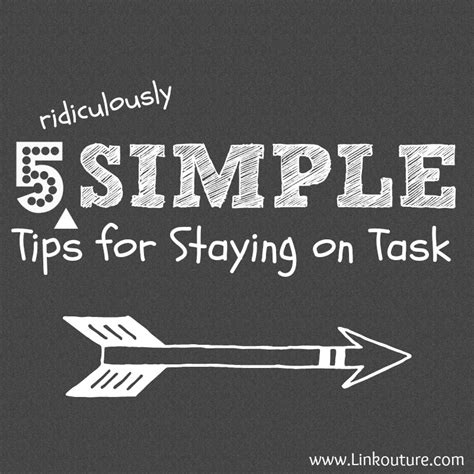 5 Simple Ways To Stay On Task The Sits Girls