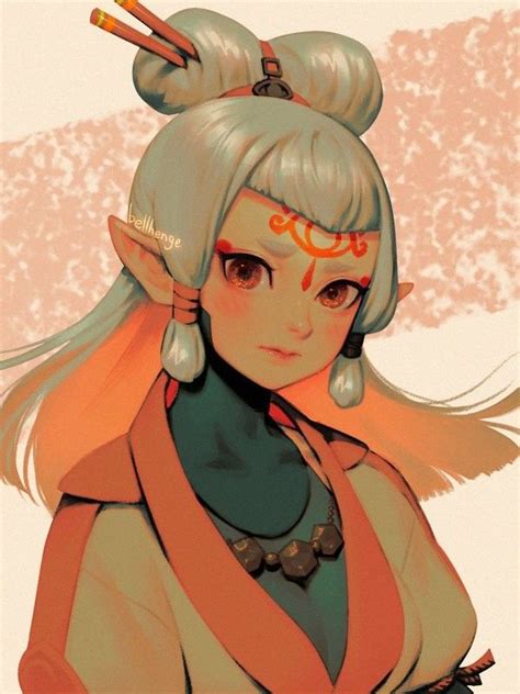 Legend Of Zelda Breath Of The Wild Art Paya Sheikah Botw