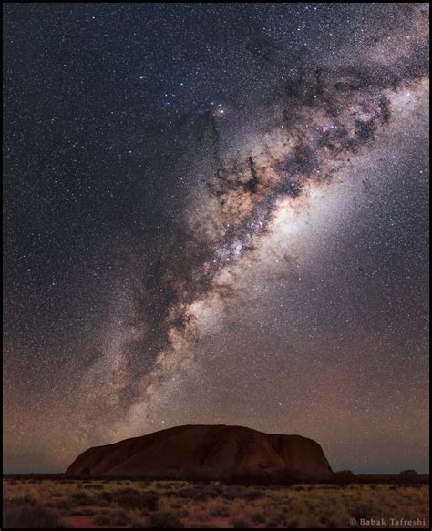 Apod 2015 July 30 Milky Way Over Uluru