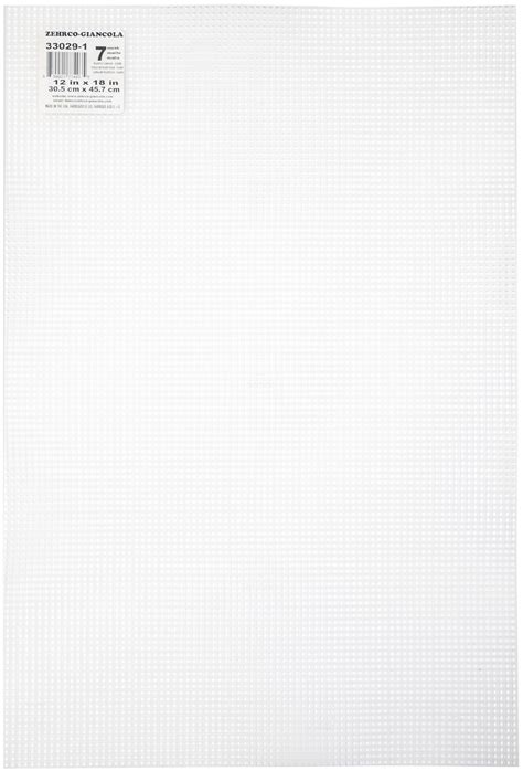Plastic Canvas 7 Count 14 X 22 Clear 060154063139