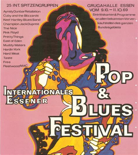 Essener Pop And Blues Festival 1969 Und 1970 Sendung Rockpalast