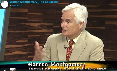 Warren Montgomery On Spud Show District Attorney Warren Montgomery