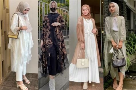 10 Inspirasi Outfit Hijab Kondangan Elegan tapi Simple - Unews - Halaman 4
