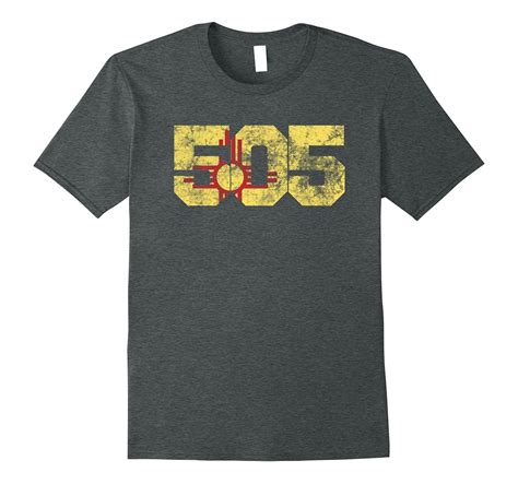 Area Code 505 T Shirt New Mexico Shirt Distressed Art Artshirtee