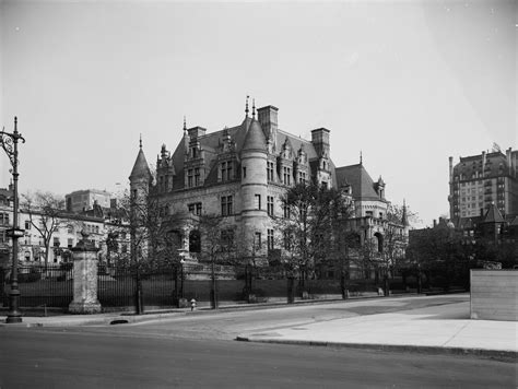 Schwab Mansion Riverside Drive 73rd And 74th Streets 1906 1948