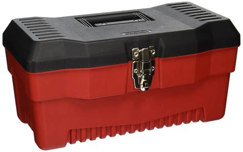 Stack On Pr 16 16 Inch Multi Purpose Tool Box Blackred Used Camping