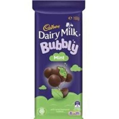 Jual Cadbury Dairy Milk Bubbly Mint 160g Di Seller Ozwarehouse