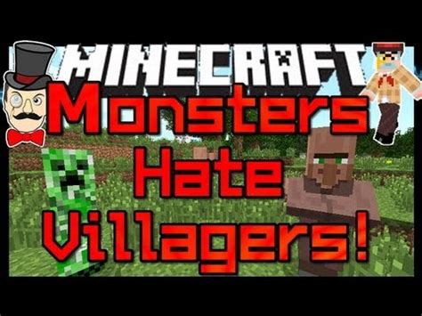 If you are a creator, love adventure, then i think minecraft was born for you. Monsters Hate Villagers Mod Minecraft Mod