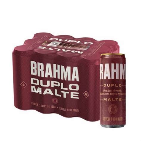 Brahma Duplo Malte 350ml C12 Unid Empresa Brasileira De Bebidas E