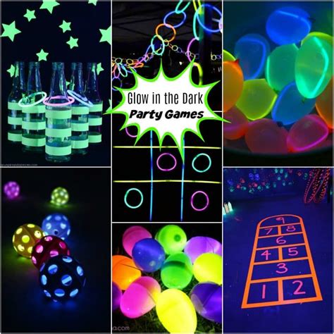 The Best Glow In The Dark Party Games Easy And Budget Friendly Diy