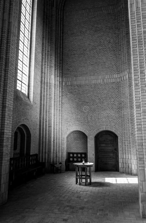 Inside Grundtvigs Church In Copenhagen Stock Photo Image