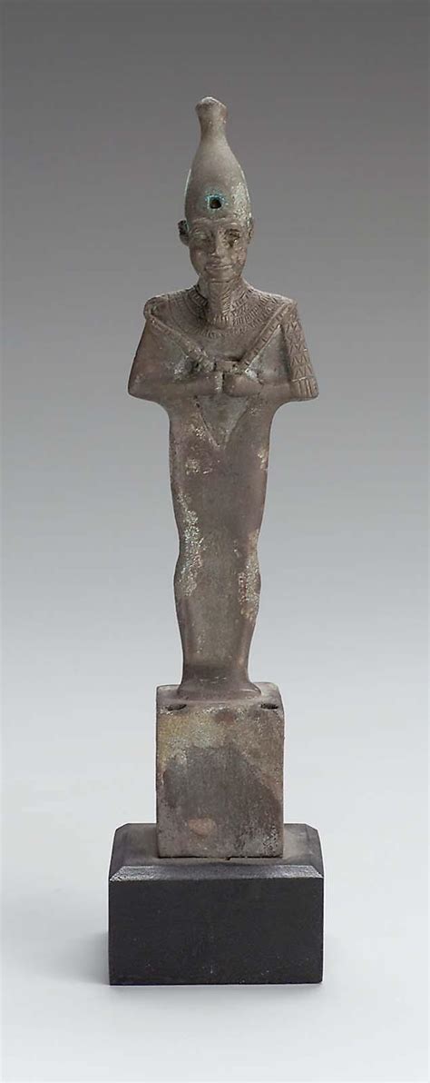 Bronze Figurine Of Osiris Works Museum Of Fine Arts Boston