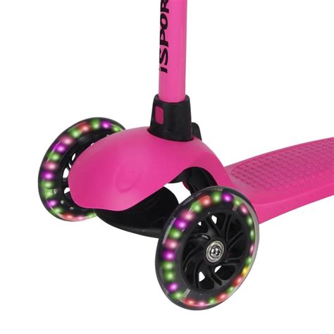 Isporter Mini Led Pink Scooter I Sporter Uk
