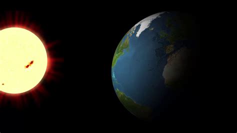 Day And Night Earth Rotation Day And Night Cycle Youtube