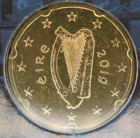 Ireland 20 Cent Coin 2019 Euro Coinstv The Online Eurocoins Catalogue