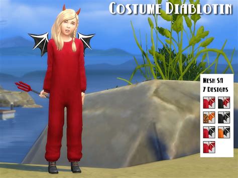 Sims 4 Maxis Match Halloween Costumes Cc Adults Children Fandomspot