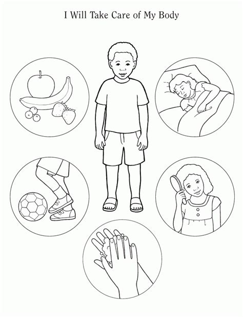 body parts coloring pages coloring home