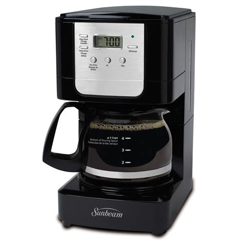 Sunbeam® 5 Cup Programmable Coffee Maker Bvsbjwx9 033 Sunbeam® Canada