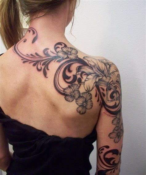 Immense Beautiful Shoulder And Arm Tattoos For Women