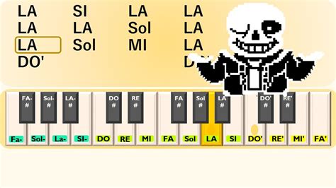Megalovania, Undertale 💀 TUTORIAL LENTO para Piano | Versión Fácil