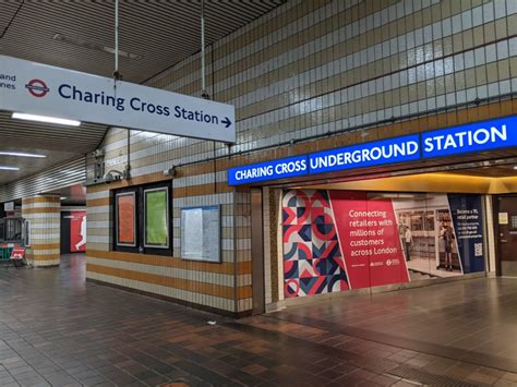 Take A Tour Of Closed Jubilee Line Platforms At Charing Cross Murky
