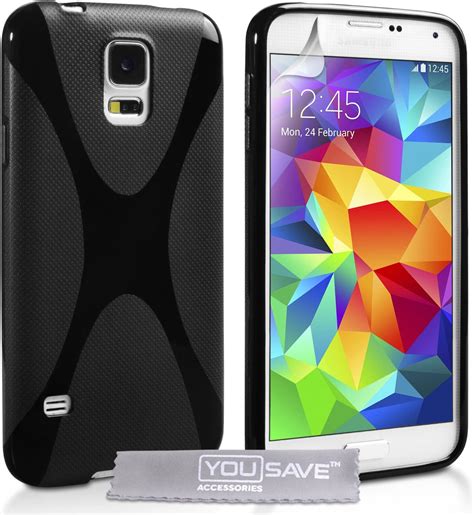 Yousave Accessories X Linea Custodia Cover Per Samsung Galaxy S5