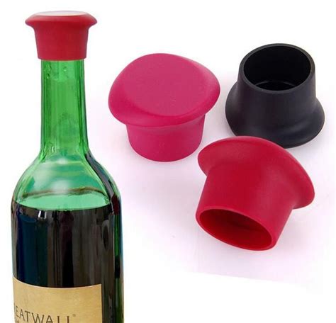 Cheapest Price Creative Silicone Bottle Caps Tops Wine Beer Caps Saver