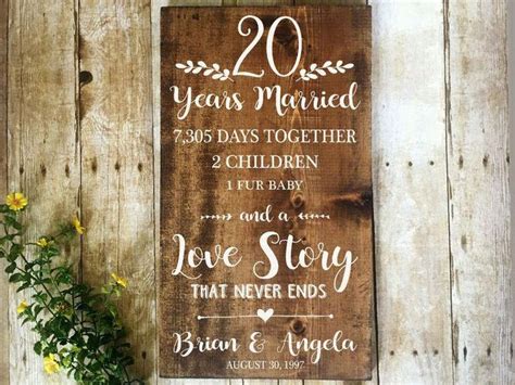20 Year Anniversary Gift Ideas Your Spouse (or Favorite Couple) Will