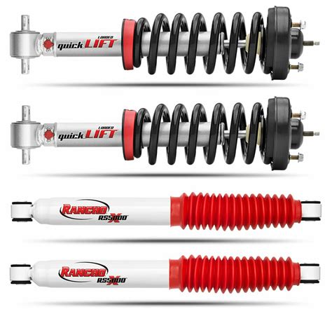 Rancho Quicklift Front Leveling Struts Rear Shocks For 2015 2018 Ford