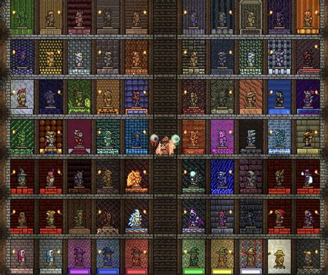 Finally Completed My Armour Room Terraria