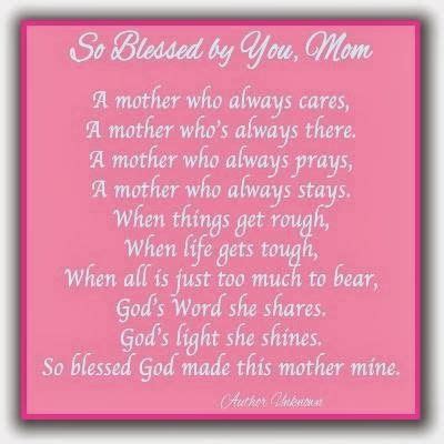 Gallery For > Best Mom Ever Poems | Mothers day poems, Christian
