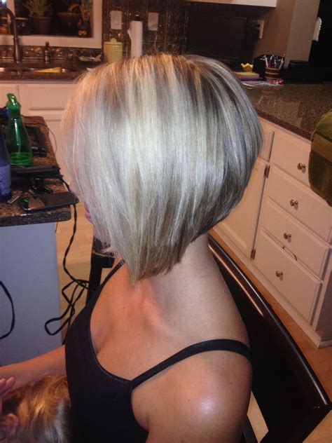 The angled bob hairstyle