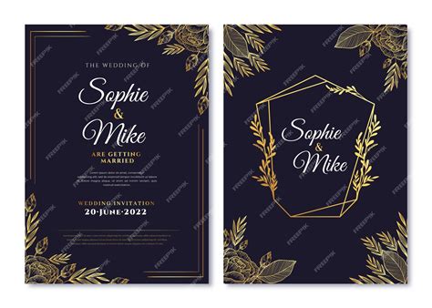 Wedding Invitation Templates Photoadking Vlrengbr