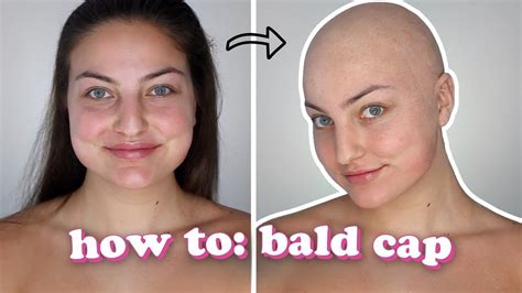 How To Apply Paint A Bald Cap Sfx Makeup Tutorial