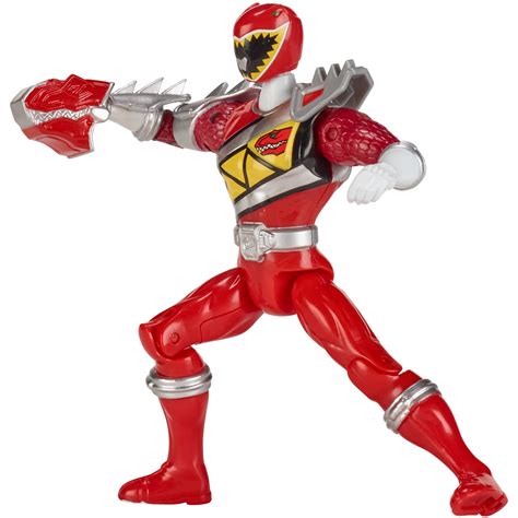 Power Rangers Dino Super Charge Dino Steel Red Ranger