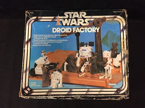 Vintage Kenner Star Wars Droid Factory Playset Box Original