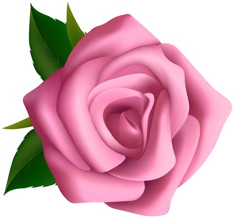 Roses Red Rose With Bud Transparent Clip Art Picture Clipartix