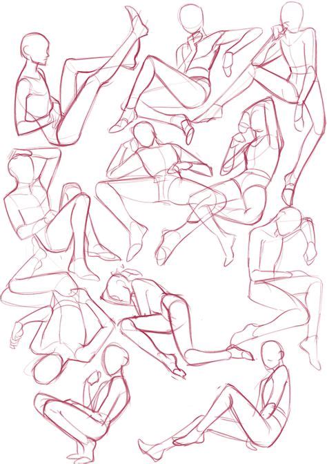 38 Ideas Drawing Poses Sitting Art Reference