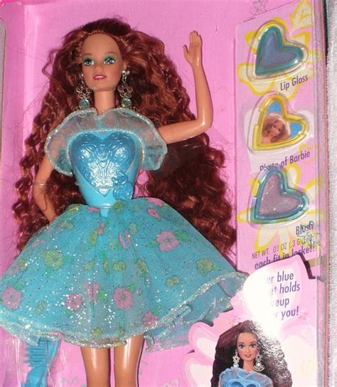 barbie locket surprise kayla 1993 for sale online ebay red hair barbie kayla