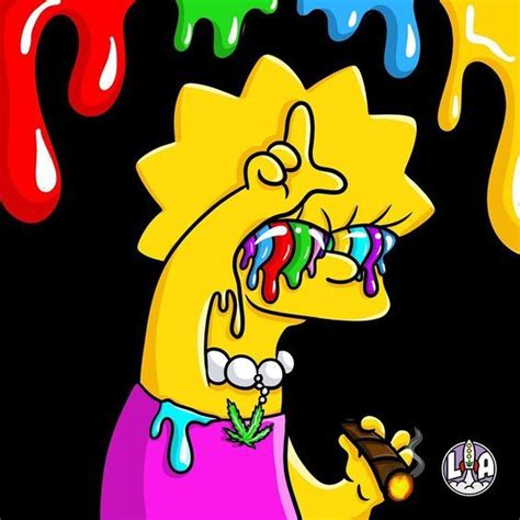 Pin By Quincy On My Faves Trippy Painting Mini Canvas Art Simpsons Art