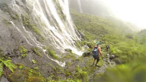 The Weeping Wall Mount Waialeale Kauai Youtube